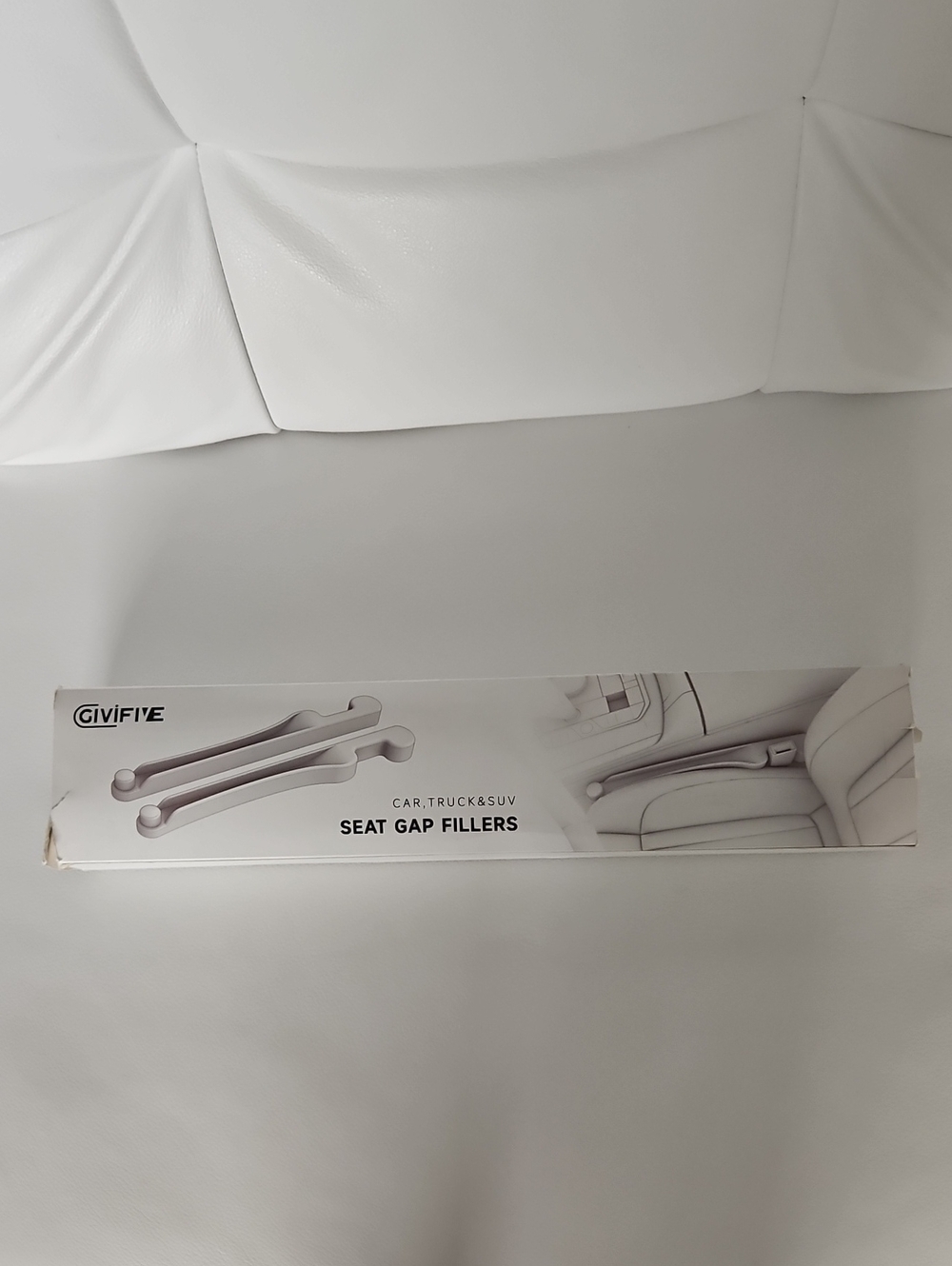 Cream Color Seat Gap Fillers for Cars, Trucks, Suvs